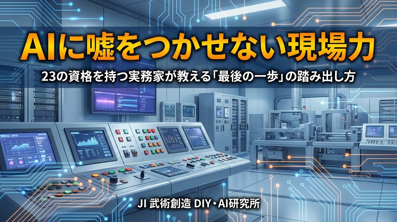 AIに噓をつかせない現場力