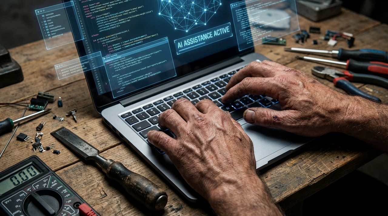 AIが綺麗に整えてくれてもやるのは人間